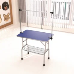 FURNIinspire Pet Grooming Tools Foldable Pet Grooming Table For Pet Large Dogs And Cats With Adjustable, Bathing Station, Blue, 38"*23.6"*65.5" -Outdoor Kitchen & Living GUEST 0124e5fb 8637 4115 ba34 6a1a3eeedf47