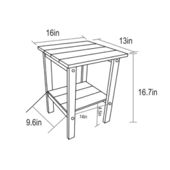 FURNIinspire Patio Seating Sets Folding Adirondack Chairs With Side Table, 3-Piece Rocking Chairs Set With Wood Texture, White, 30“*28”*35“ 9 FURNIinspire Patio Seating Sets Folding Adirondack Chairs With Side Table, 3-Piece Rocking Chairs Set With Wood Texture, White, 30“*28”*35“ -Outdoor Kitchen & Living GUEST 013f394d b2c1 4498 bb58 ce53e02fdca7