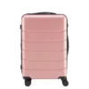 FURNIinspire Luggage 24 Inch Hardside Luggage Expandable Travel Business Suitcase, Hard Shell Lightweight Roller Suitcase, Pink, 10.83"*17.32"*26.38"
