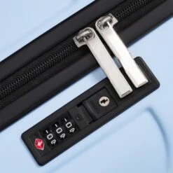 FURNIinspire Bag And Luggage Sets 20 Inch Luggage Set, Lightweight Checked Suitcase With 2 Mesh Bag Travel, Sky Blue, 8.3"*13.6"*21.5" -Outdoor Kitchen & Living GUEST 0adedae8 2617 4096 baa4 3786fb4d6607