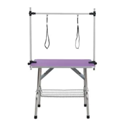 FURNIinspire Pet Grooming Tools Foldable Pet Grooming Table For Pet Large Dogs And Cats With Adjustable, Bathing Station, Purple, 38"*23.6"*65.5" -Outdoor Kitchen & Living GUEST 0dd6a326 2459 4929 bf08 32ecf1b4881d