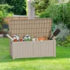 FURNIinspire Deck Boxes Outdoor Storage Box, Outdoor Deck Storage Box, Lockable Patio And Garden Furniture Container, Weather-Resistant Deck Box -Outdoor Kitchen & Living GUEST 21e68fef 7853 441f a4f8 e667425f5392