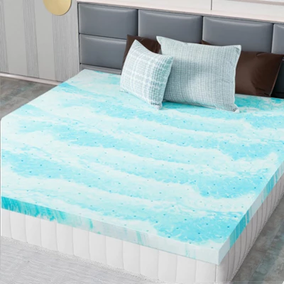 FURNIinspire Mattresses Memory Foam Cooling Gel Mattress Bed Topper For Back Pain 10 FURNIinspire Mattresses Memory Foam Cooling Gel Mattress Bed Topper For Back Pain - Image 8