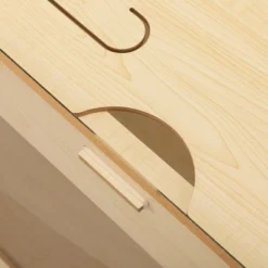 FURNIinspire Pet Crates And Houses, Small Animal Cage, Transparent For Interior View, Brown, 41.73"*21.06"*20.67" -Outdoor Kitchen & Living GUEST 3449aaed 73fe 49e2 a493 7f785af4a075