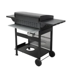 FURNIinspire Outdoor Grills, Griddles And Smokers Professional 4 Burner Gas Grill, Stainless Steel BBQ With Pizza Oven, Black, 31.1"*22.84"*14.96" -Outdoor Kitchen & Living GUEST 34f73dd2 d072 41ae 90ea 69ede13d2d0b