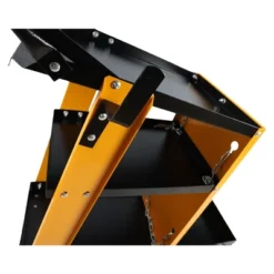 FURNIinspire Wheelbarrows And Lawn Carts Multi Function 3 Tier Welding Cart, Heavy Duty  Cart With Handles, Yellow And Black, 11.6“*27.7"*33.4" -Outdoor Kitchen & Living GUEST 37301cee 2777 4ec0 b6ea 4cde8ff0e029