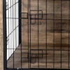 FURNIinspire Pet Crates And Houses Dog Crate Furniture With Double Doors, Medium Wooden Dog Cage, Indoor Dog Kennel, Brown, 32.68"*22.05"*25.2" -Outdoor Kitchen & Living GUEST 40bcc51a 5243 43ad bae2 8248d99058da