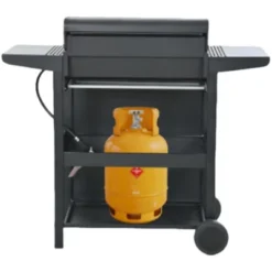 FURNIinspire Outdoor Grills, Griddles And Smokers Professional 4 Burner Gas Grill, Stainless Steel BBQ With Pizza Oven, Black, 27.2"*18.1"*15" -Outdoor Kitchen & Living GUEST 41c4dbb8 3702 4472 b012 b06c0e888915