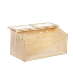 FURNIinspire Pet Crates And Houses, Hamster Cage Chewproof, Openable Top With Panel, Brown, 31.5"*16.02"*15.84" -Outdoor Kitchen & Living GUEST 4b0a1d8d aff4 4e44 a935 e519c2606565