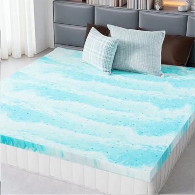 FURNIinspire Mattresses Memory Foam Cooling Gel Mattress Bed Topper For Back Pain 8 FURNIinspire Mattresses Memory Foam Cooling Gel Mattress Bed Topper For Back Pain - Image 6