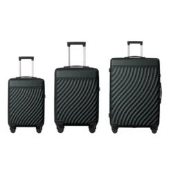 FURNIinspire Bag And Luggage Sets 3 Piece Rolling Luggage Travel Suitcase Set, Lightweight Durable Suitcases With Wheels, Black , 21.06"*11.81"*30.31" 11 FURNIinspire Bag And Luggage Sets 3 Piece Rolling Luggage Travel Suitcase Set, Lightweight Durable Suitcases With Wheels, Black , 21.06"*11.81"*30.31" -Outdoor Kitchen & Living GUEST 5a0b914b 98b9 4bdc bd6b 563a989736b7