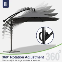 FURNIinspire Patio Umbrellas, Double Sided Twin Patio Umbrella Outdoor, Brown 17 FURNIinspire Patio Umbrellas, Double Sided Twin Patio Umbrella Outdoor, Brown -Outdoor Kitchen & Living GUEST 65bef6e3 9e37 4eaa 87c6 11a9835c08c3