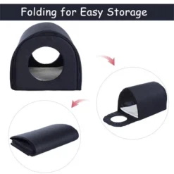 FURNIinspire Pet Crates And Houses Portable Heated Cat Bed Waterproof Pet House, Indoor Comfy Folding Cat House, Blue, 21.25"*15.74"*15" 10 FURNIinspire Pet Crates And Houses Portable Heated Cat Bed Waterproof Pet House, Indoor Comfy Folding Cat House, Blue, 21.25"*15.74"*15" -Outdoor Kitchen & Living GUEST 6d8bd5bc 4ea2 4f13 93f7 413f8277369f