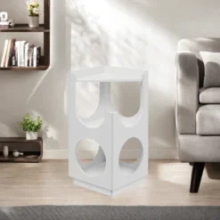 FURNIinspire Pet Beds Pet Furniture, Hollow Design Multifunctional Double Layer Cat Station, Cat Bed Cat House Cat Nest, White, 18.78"*18.78"*27.56" 9 FURNIinspire Pet Beds Pet Furniture, Hollow Design Multifunctional Double Layer Cat Station, Cat Bed Cat House Cat Nest, White, 18.78"*18.78"*27.56" -Outdoor Kitchen & Living GUEST 6de3fde5 5414 4af0 841d bf2c13bcb39e