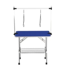 FURNIinspire Pet Grooming Tools Foldable Pet Grooming Table For Pet Large Dogs And Cats With Adjustable, Bathing Station, Blue, 48"*23.6"*65.5" -Outdoor Kitchen & Living GUEST 6ed2ee8f f052 4dc5 976e fac6a81e5684