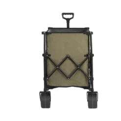 FURNIinspire Wheelbarrows And Lawn Carts Beach Wagon Lawn Cart Garden Cart, Heavy Duty Folding Utility Yard Cart, Green, 20.87"*42.91"*32.68" -Outdoor Kitchen & Living GUEST 73ddf922 0580 4603 a136 e814a331e6d8