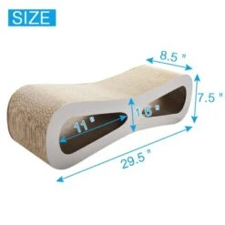 FURNIinspire Pet Tower Cat Scratcher Cat Toy Corrugated Cardboard, Modern Cat Furniture, Beige, 29.50"*8.50"*7.50" 9 FURNIinspire Pet Tower Cat Scratcher Cat Toy Corrugated Cardboard, Modern Cat Furniture, Beige, 29.50"*8.50"*7.50" -Outdoor Kitchen & Living GUEST 7762b1d3 5afa 4d6c 8b08 62c6e4053ce9