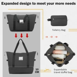 FURNIinspire Bag And Luggage Sets Luggage Set Travel Suitcase With Bags Spinner Wheels Abs Lightweight Suitcase, Black, 16"*10"*24" -Outdoor Kitchen & Living GUEST 7772efca df6b 4a6a a885 1c36e8312172