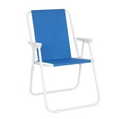 FURNIinspire Outdoor Portable Chair Sturdy Portable Design For Relaxation And Outdoor Activities, Blue, 19.09"*17.32"*29.53" -Outdoor Kitchen & Living GUEST 78f2c4a8 7a11 45f0 928b c1671a5f4f17