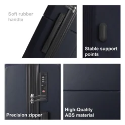 FURNIinspire Bag And Luggage Sets 3 Piece Rolling Luggage, Travel Hard Suitcase With Wheels, Stylish Suitcase Set, Blue, 21.06"*11.81"*30.31" 10 FURNIinspire Bag And Luggage Sets 3 Piece Rolling Luggage, Travel Hard Suitcase With Wheels, Stylish Suitcase Set, Blue, 21.06"*11.81"*30.31" -Outdoor Kitchen & Living GUEST 7e1f32c6 5319 456f b83d fe2a1b7e4e11