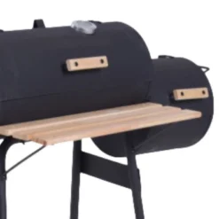 FURNIinspire Outdoor Grills, Griddles And Smokers Charcoal Grill And Smoker Combo For Backyard BBQ With Wheels, Black, 40.25"*14.25"*14.25" 10 FURNIinspire Outdoor Grills, Griddles And Smokers Charcoal Grill And Smoker Combo For Backyard BBQ With Wheels, Black, 40.25"*14.25"*14.25" -Outdoor Kitchen & Living GUEST 7e5e6cc8 889f 4d4a 9ded d9e4cd809441