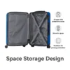 FURNIinspire Bag And Luggage Sets Hard Shell 3 Piece Suitcase Set, Travel Luggage Business Suitcases With Wheels, Blue, 19.88"*10.63"*29.92" -Outdoor Kitchen & Living GUEST 80ef9d04 e5bb 4106 ac23 455a0c79822f