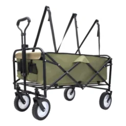 FURNIinspire Outdoor Serving Carts 360lbs Foldable Wagon Cart Beach Wagon Utility Cart Wagon Grocery Cart For Fishing, Green, 35.04"*21.65"*38.98" 9 FURNIinspire Outdoor Serving Carts 360lbs Foldable Wagon Cart Beach Wagon Utility Cart Wagon Grocery Cart For Fishing, Green, 35.04"*21.65"*38.98" -Outdoor Kitchen & Living GUEST 83338ef6 b04d 4882 a406 a80a20ebbb43