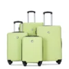 FURNIinspire Bag And Luggage Sets 4 Piece Stylish Suit Cases Lightweight Suitcases With Wheels For Travel Business, Green, 18.78"*10.83"*28" -Outdoor Kitchen & Living GUEST 8563ded8 66ef 45cf 9e2d 8b9b30c380b4