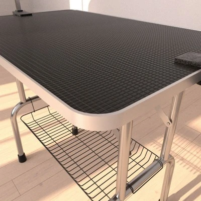 FURNIinspire Pet Grooming Tools Foldable Pet Grooming Table For Pet Large Dogs And Cats With Adjustable, Bathing Station, Black, 48"*23.6"*65.5" 4 FURNIinspire Pet Grooming Tools Foldable Pet Grooming Table For Pet Large Dogs And Cats With Adjustable, Bathing Station, Black, 48"*23.6"*65.5" - Image 2