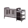 FURNIinspire Cribs Convertible Crib Baby Crib Baby Bed, Toddler Crib Changer Combo, 3 In 1 Crib Nursery Cribs For Bedroom, Black, 70.5"*30.5"*41.75" -Outdoor Kitchen & Living GUEST 92584336 be5d 49d5 a776 16744ff7aed2