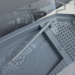 FURNIinspire Turtle Tank Kit Turtle Aquarium With Basking Platform Water Pump Filter Layer Design Full View Visually Reptile Habitat, 24.5"*12.25"* 9" -Outdoor Kitchen & Living GUEST 9345e291 b0c4 4020 acef d8e04be8d8f6