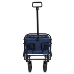 FURNIinspire Outdoor Serving Carts Heavy Duty Utility Cart Utility Wagon Grocery Cart For Camping 3pcs Liner Cover, Blue, 25.98"*17.32"*37.4" -Outdoor Kitchen & Living GUEST 94c7beb6 0fa5 4822 a992 e36452659123