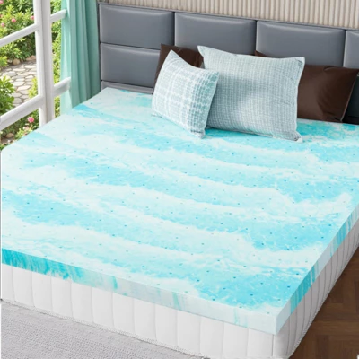 FURNIinspire Mattresses Memory Foam Cooling Gel Mattress Bed Topper For Back Pain 7 FURNIinspire Mattresses Memory Foam Cooling Gel Mattress Bed Topper For Back Pain - Image 5