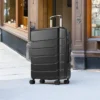 Furniinspire 28 Inch Luggage Check In Luggage Expandable Hardside Suitcase, ABS Durable Lightweight Travel Luggage With TSA Lock, Black, 12"*18"*29.5" -Outdoor Kitchen & Living GUEST 97555ed2 babf 4815 86ae 6c3277769b30