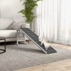 FURNIinspire Dog Ramp For Bed, Pet Ramp For Dogs With Non-Slip Carpet And Top Platform,74"*16"*25" 11 FURNIinspire Dog Ramp For Bed, Pet Ramp For Dogs With Non-Slip Carpet And Top Platform,74"*16"*25" -Outdoor Kitchen & Living GUEST 9a5c4400 7ba0 4a17 af4e 1903a485a509