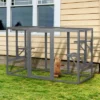 FURNIinspire Pet Crates And Houses, Cat Cage, Perfect Size For Small Cats, Gray, 72.1"*31.7"*44.6" -Outdoor Kitchen & Living GUEST a6b55193 4972 4358 8bb1 9b9ad2d31545