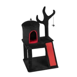FURNIinspire Pet Tower Halloween Cat Tree Cute Cat Tower With Condo, Scratching Post, Indoor Pet Furniture Kitten Gift, Black, 25.35"*21.45"*40.95" 11 FURNIinspire Pet Tower Halloween Cat Tree Cute Cat Tower With Condo, Scratching Post, Indoor Pet Furniture Kitten Gift, Black, 25.35"*21.45"*40.95" -Outdoor Kitchen & Living GUEST a994ab95 02ee 4f87 9f30 6c5f6ef22685