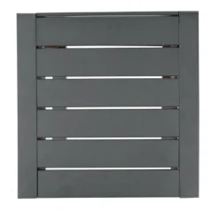 FURNIinspire Patio End Table, C-Shaped Side Table, Compact, Stylish, And Versatile, Gray, 15"*14.5"*24"