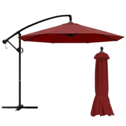 FURNIinspire Patio Umbrellas, Double Sided Twin Patio Umbrella Outdoor, Brown 25 FURNIinspire Patio Umbrellas, Double Sided Twin Patio Umbrella Outdoor, Brown -Outdoor Kitchen & Living GUEST aedc2d72 0523 4635 8500 f5aa4a1f2625