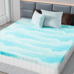 FURNIinspire Mattresses Memory Foam Cooling Gel Mattress Bed Topper For Back Pain 19 FURNIinspire Mattresses Memory Foam Cooling Gel Mattress Bed Topper For Back Pain -Outdoor Kitchen & Living GUEST b4663603 1988 4be1 83ce 6ac64b368359