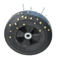 FURNIinspire Wheelbarrows And Lawn Carts Solid Wheels Tools Cart Wagon Cart, Metal Lawn Cart For Picnic, Shopping, Black, 37“*19"*45" -Outdoor Kitchen & Living GUEST b6170ce1 47bd 4db1 8561 274a17ae7978 1