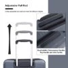 FURNIinspire Bag And Luggage Sets 3 Piece Travel Suitcase Set With Spinner Wheels, Stylish Lightweight Carry On Luggage, Grey, 18.9"*11.77"*28.94" 1 FURNIinspire Bag And Luggage Sets 3 Piece Travel Suitcase Set With Spinner Wheels, Stylish Lightweight Carry On Luggage, Grey, 18.9"*11.77"*28.94" -Outdoor Kitchen & Living GUEST b90df38c 53f4 447a aa37 9c867c3d88f1