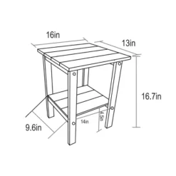 FURNIinspire Patio Seating Sets Folding Adirondack Chairs With Side Table, 3-Piece Rocking Chairs Set With Wood Texture, Blue, 30“*28”*35“ 9 FURNIinspire Patio Seating Sets Folding Adirondack Chairs With Side Table, 3-Piece Rocking Chairs Set With Wood Texture, Blue, 30“*28”*35“ -Outdoor Kitchen & Living GUEST bda8927a ff87 4f8f 8e45 07274ccd8224