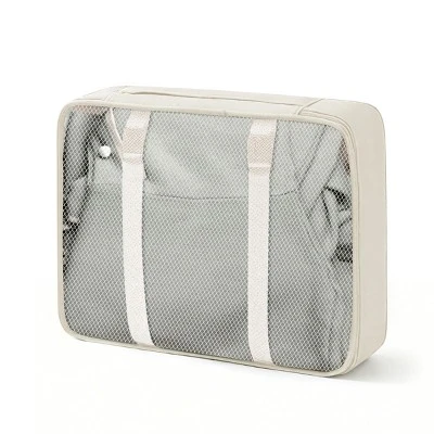 FURNIinspire Bag And Luggage Sets 20 Inch Luggage Set, Lightweight Checked Suitcase With 2 Mesh Bag Travel Business, Blue, 8.3"*13.6"*21.5" 3 FURNIinspire Bag And Luggage Sets 20 Inch Luggage Set, Lightweight Checked Suitcase With 2 Mesh Bag Travel Business, Blue, 8.3"*13.6"*21.5"