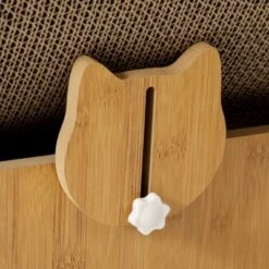 FURNIinspire Pet Tower Cat Exercise Wheel, Wooden Cat Treadmill Lock, Silent Caster, Cat Running Wheel For Indoor Kittens, Brown, 34"*14.4"*38" -Outdoor Kitchen & Living GUEST ca09e771 ad4a 4912 b310 ee390fd751e7