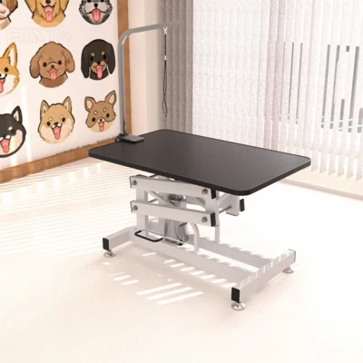 FURNIinspire Pet Grooming Tools Foldable Pet Grooming Table For Pet Large Dogs And Cats With Adjustable, Bathing Station, Black, 42.5"*23.5"*67" 3 FURNIinspire Pet Grooming Tools Foldable Pet Grooming Table For Pet Large Dogs And Cats With Adjustable, Bathing Station, Black, 42.5"*23.5"*67"