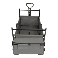FURNIinspire Outdoor Serving Carts 480Lbs Collapsible Wagon With Canopy Lightweight Foldable Wagon With Mosquito Net, Black, 45.28"*22.83"*38.78" 10 FURNIinspire Outdoor Serving Carts 480Lbs Collapsible Wagon With Canopy Lightweight Foldable Wagon With Mosquito Net, Black, 45.28"*22.83"*38.78" -Outdoor Kitchen & Living GUEST d274afb6 6372 4de5 9098 9f3535048bf5