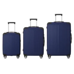 FURNIinspire Bag And Luggage Sets 3 Size Luggage Suitcases With Wheels, Hard Rolling Suitcase Set For Travel Business, Blue, 20.87"*11.81"*30.31" 11 FURNIinspire Bag And Luggage Sets 3 Size Luggage Suitcases With Wheels, Hard Rolling Suitcase Set For Travel Business, Blue, 20.87"*11.81"*30.31" -Outdoor Kitchen & Living GUEST d27928f3 0589 4e6e 9a11 c66bf44010f3