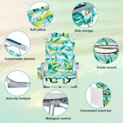 FURNIinspire Outdoor Portable Chair Lightweight Frame With Extra Storage For Active Lifestyles, Lemon, 24.8"*25.6"*32.28" 9 FURNIinspire Outdoor Portable Chair Lightweight Frame With Extra Storage For Active Lifestyles, Lemon, 24.8"*25.6"*32.28" -Outdoor Kitchen & Living GUEST d7f76744 7a63 4b60 af60 6b0ef90a724d