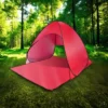 FURNIinspire Camping Tents Pop Up Beach Tent Sun Shade Shelter For Outdoor Beach Camping, Waterproof Tent Canopy, Red, 64.96"*59.06"*43.3" -Outdoor Kitchen & Living GUEST d85a0ab3 c19b 4eae 906b fe92eac3067c